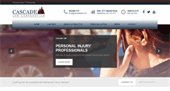 Desktop Screenshot of cascadelaw.com
